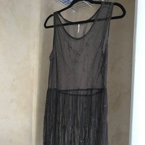 Free People Dresses - Free People Beaded Slip Free People Dresses - Free People Beaded Slip